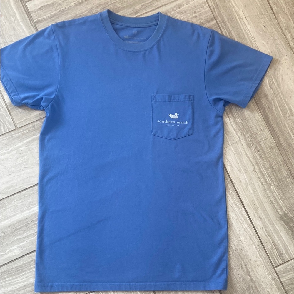 Southern Marsh Blue Short Sleeve Tee